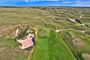 Sand Hills 4th Green Aerial